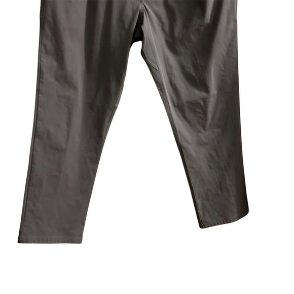 Lululemon Men's Grey ABC Classic-Fit Warpstreme Pants Size 36 Casual Travel - Picture 3 of 9